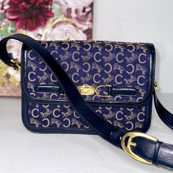 RARE🔥 CELINE Macadam Shoulder bag - Picture 1 of 14